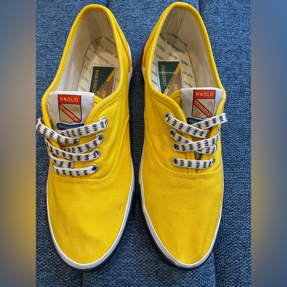 Paolo Gucci-Vintage boat shoes ladies size 9